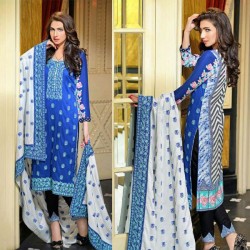 Reeva Linen Embroidered Unstitched Suit 3B